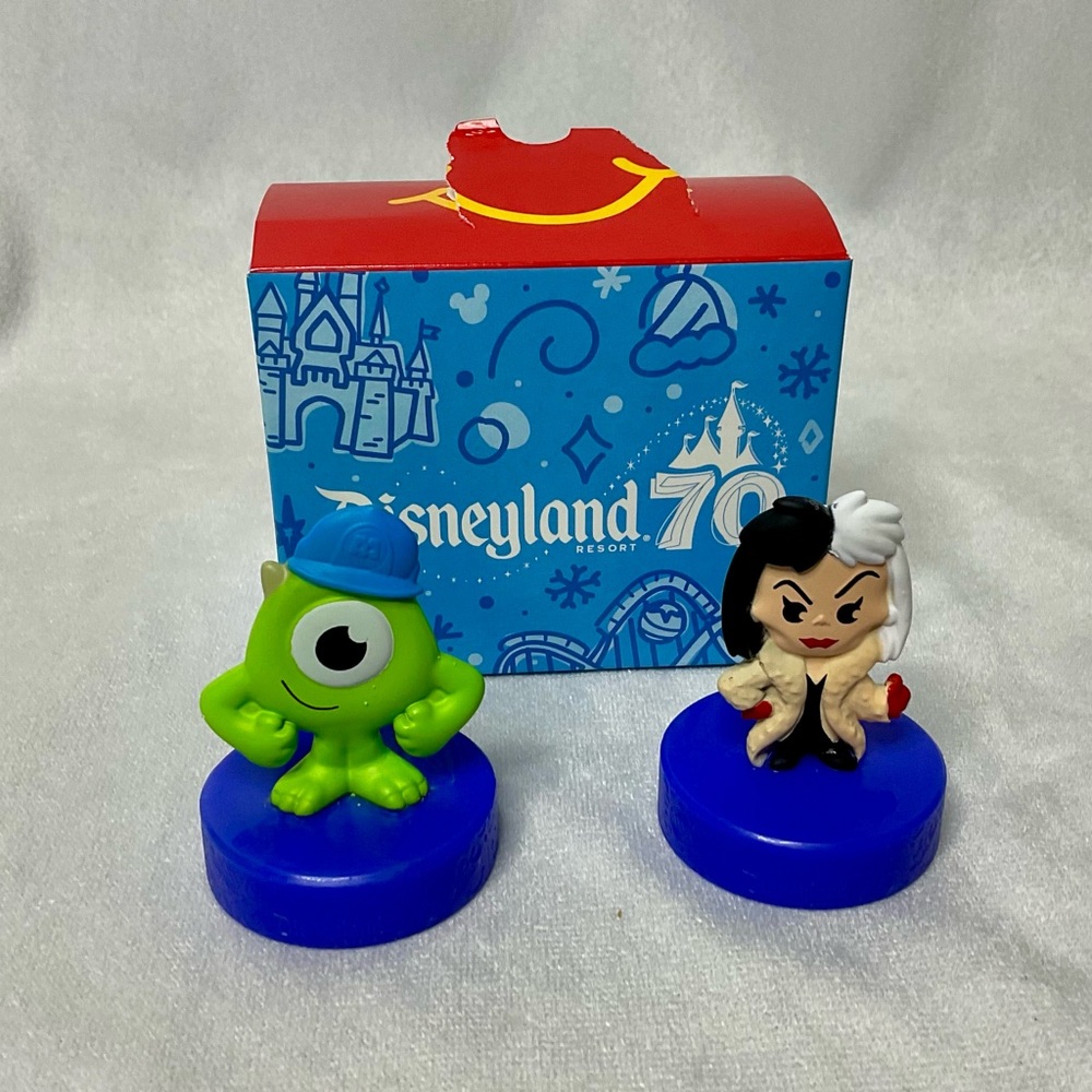 2025 McDonald’s Happy Meal Disneyland 70th Cruella & Mike